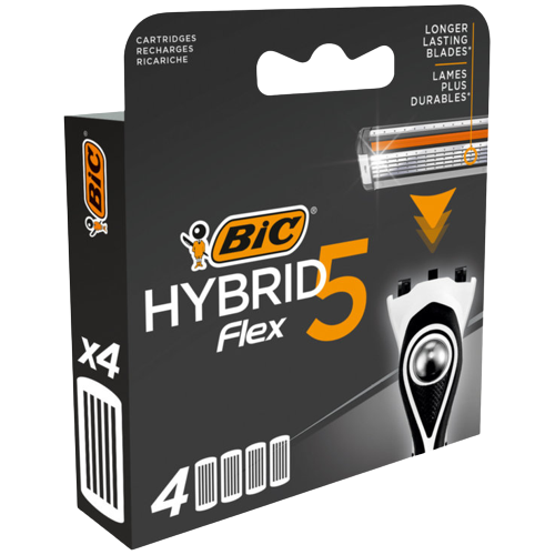 BIC Rasoir Flex Hybrid Et Recharges Pour Homme Mora Market