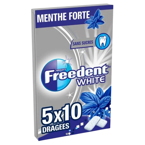 30 Paquets de Chewing-Gum Freedent Fraise 30 x 10 Dragées
